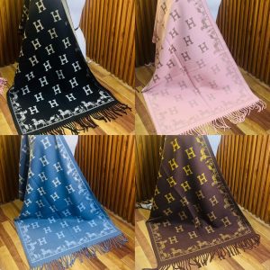 First Copy Hermes Most Awaited Reversible Rabbit Fur Winter Stole