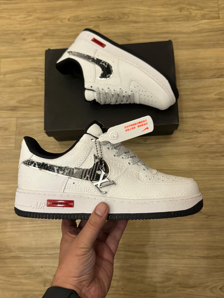 First Copy Nike Air Force 1 x Louis Vuitton Sneakers - Image 2