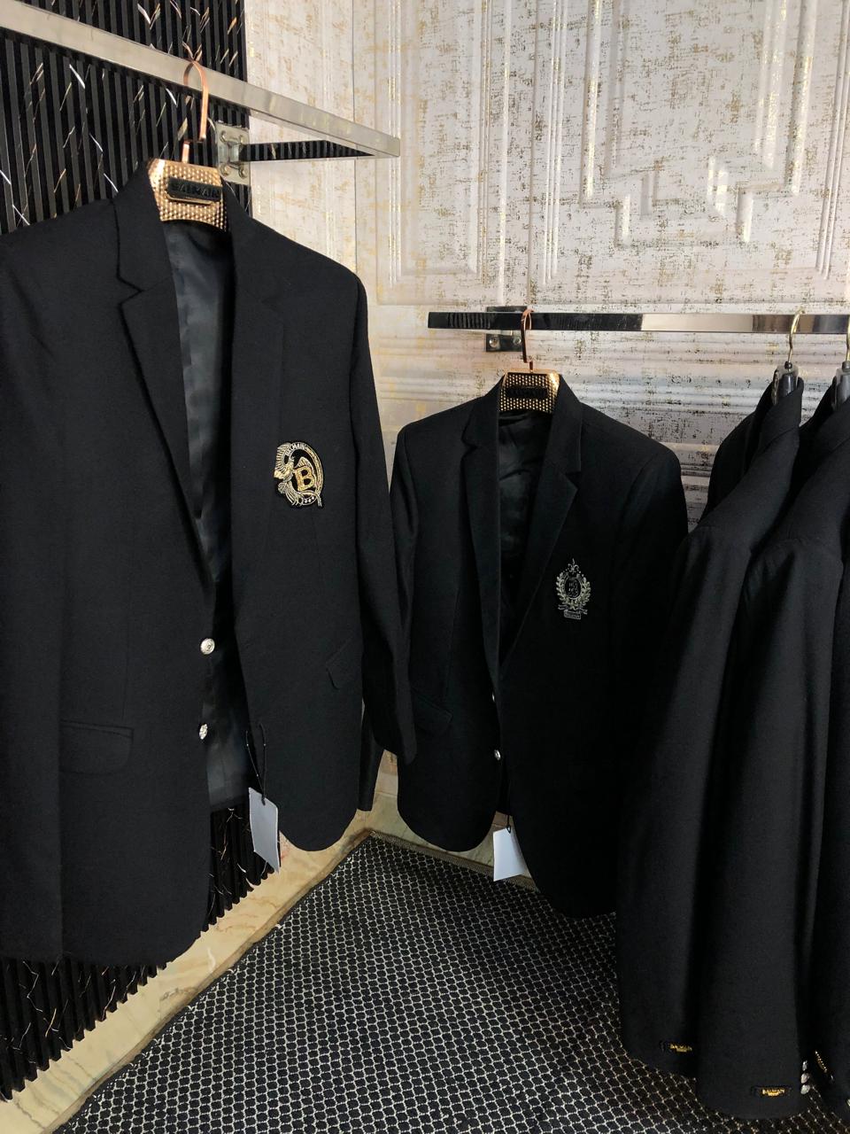 First Copy Balmain Italian Wool Blazer - Image 2