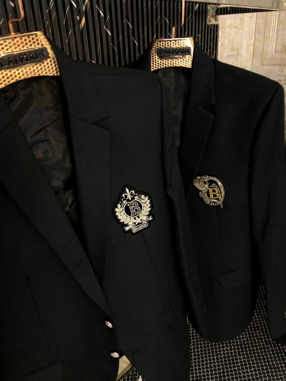 First Copy Balmain Italian Wool Blazer - Image 4