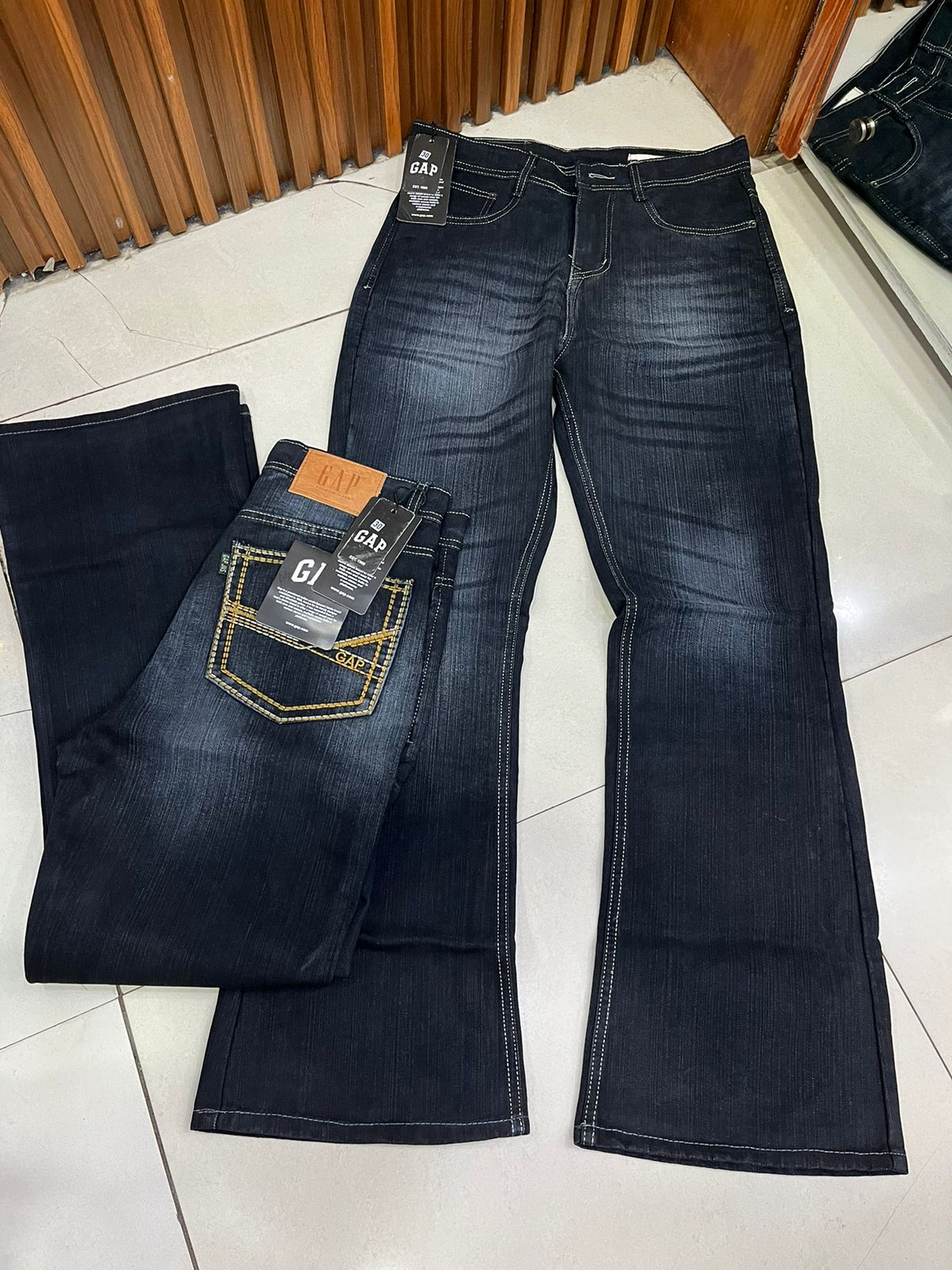 First Copy GAP Premium Slub Bootcut Fit