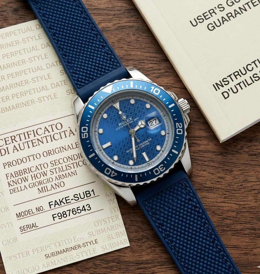 FIRST COPY ROLEX OYSTER PERPETUAL "SUPERLATICE-YACHT MASTER" WATCH - Image 4