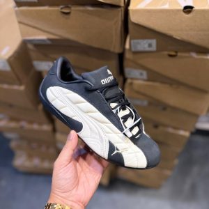 FIRST COPY PUMA SPEEDCAT QUILTED PLUS BLACK FOR MEN