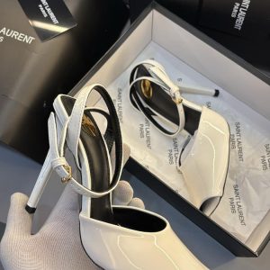 BUY FIRST COPY YSL RETRO TRENDY HIGH-HEEL FOR WOMEN