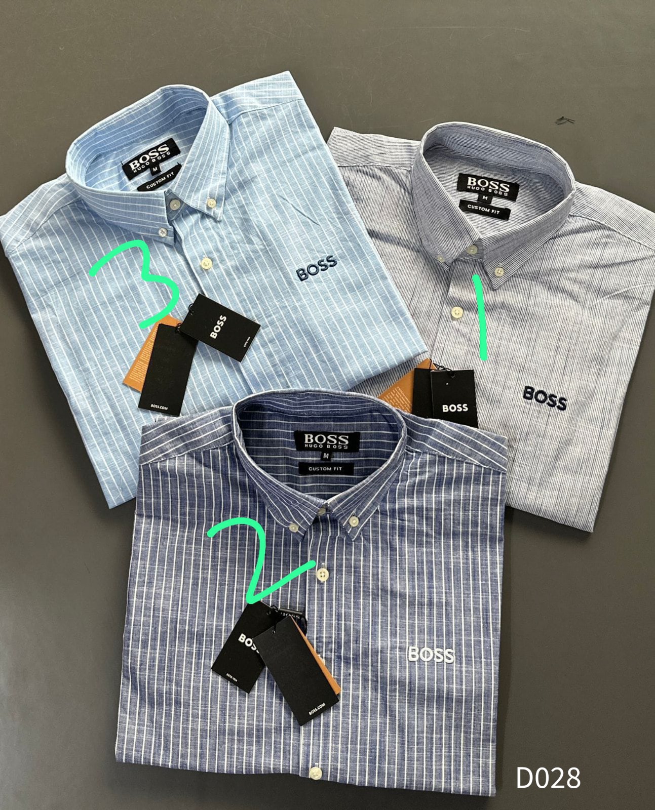 HUGO BOSS ORIGINAL COTTON SUMMER SHIRT - Image 2