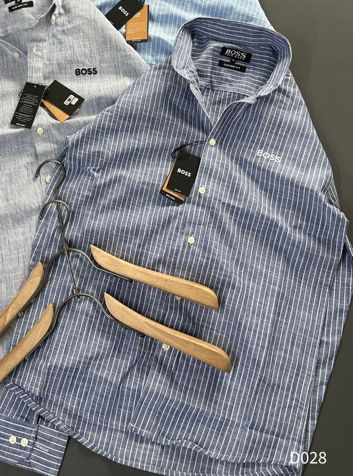 HUGO BOSS ORIGINAL COTTON SUMMER SHIRT - Image 3