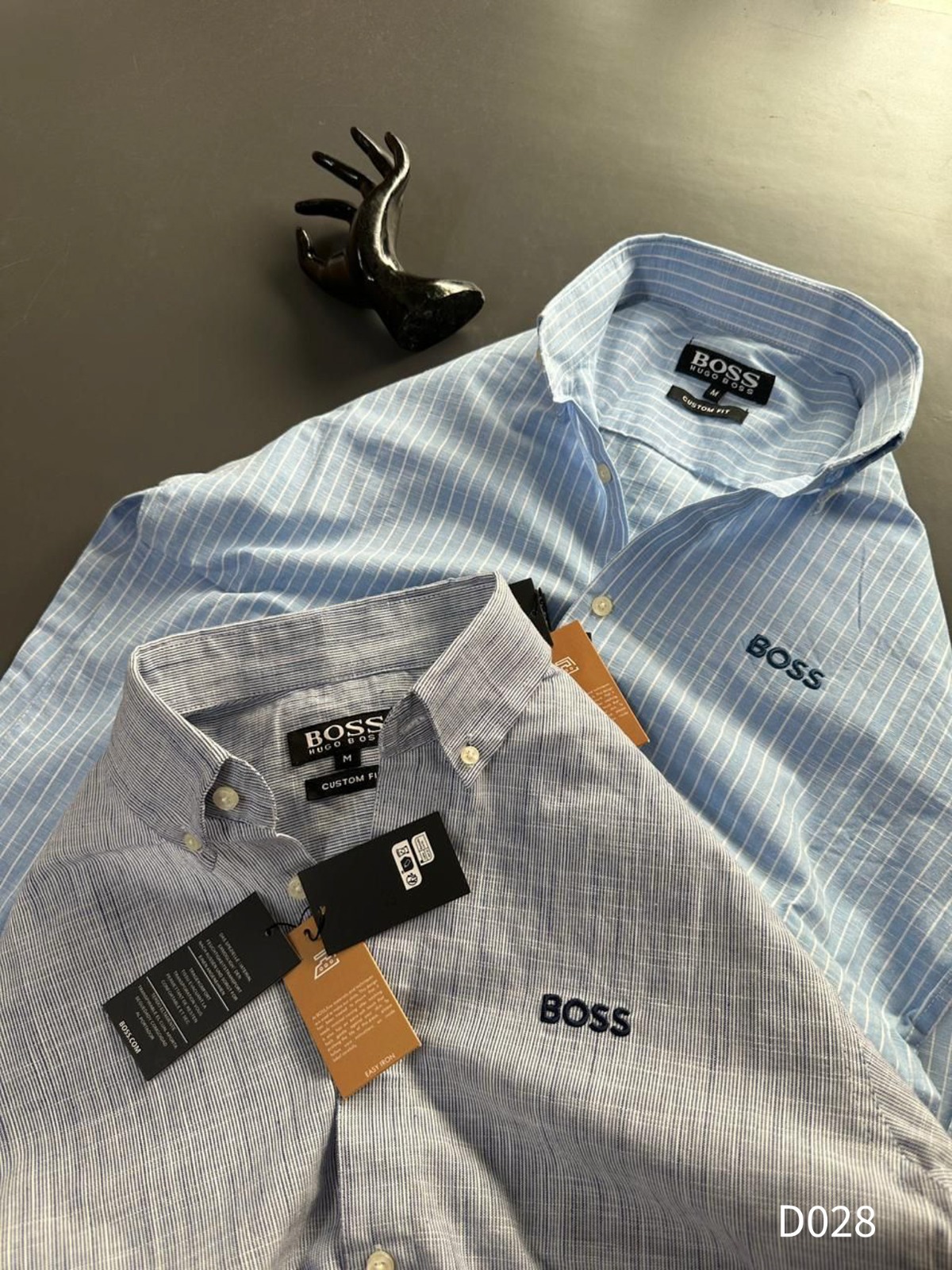 HUGO BOSS ORIGINAL COTTON SUMMER SHIRT - Image 4