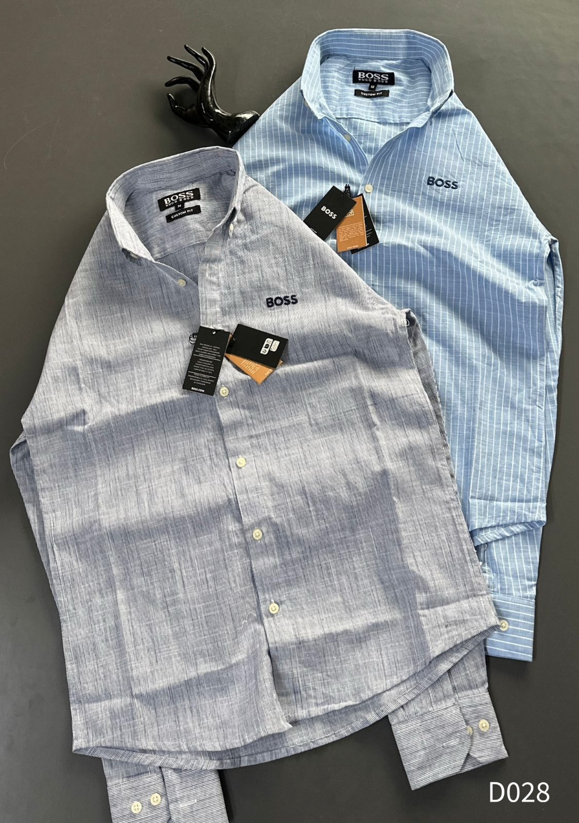 HUGO BOSS ORIGINAL COTTON SUMMER SHIRT - Image 5