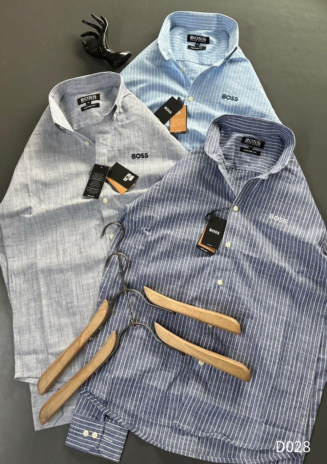 HUGO BOSS ORIGINAL COTTON SUMMER SHIRT - Image 6