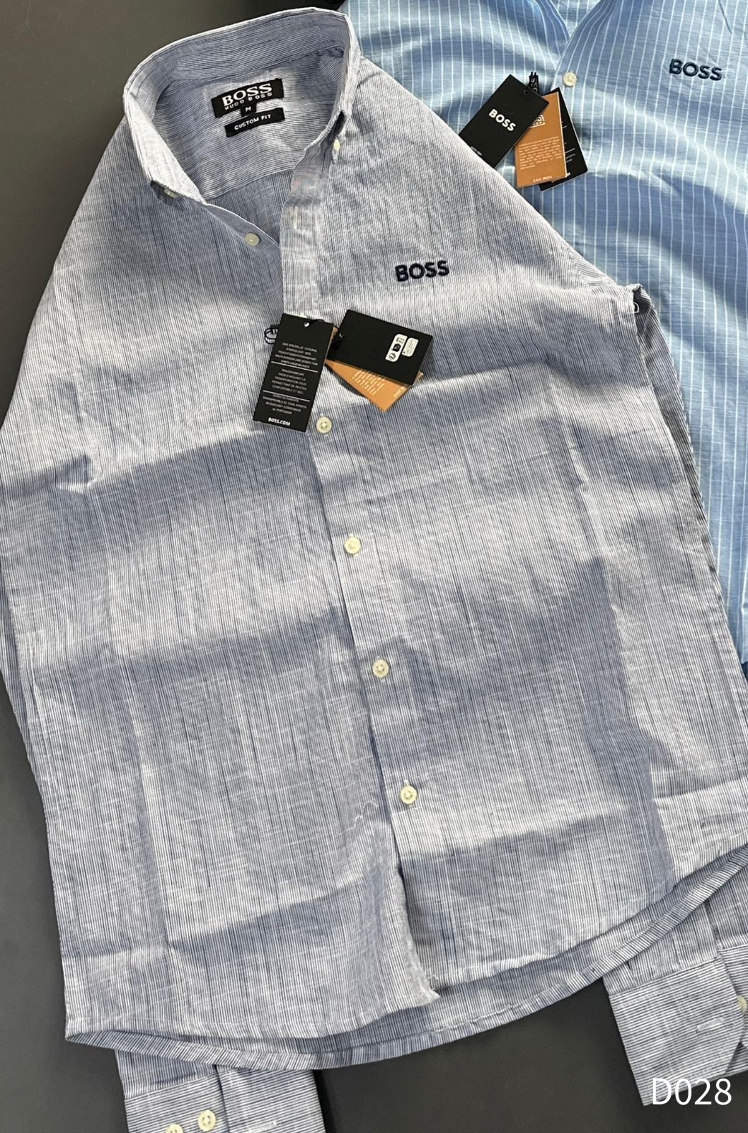 HUGO BOSS ORIGINAL COTTON SUMMER SHIRT - Image 7